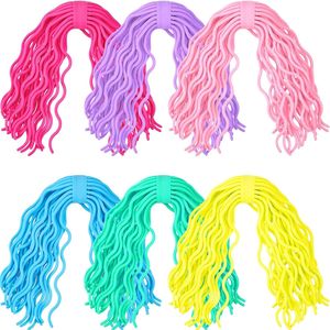 Set di 6 Giocattoli Sensoriali a Forma di Spaghetti Elastici, Regali Educativi per Bambini, Cubi Antistress - Product Image 1