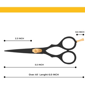 Ciseaux de coiffure professionnels en acier inoxydable de haute qualité 2026 pour barbier – Kits de ciseaux de salon - Product Image 5
