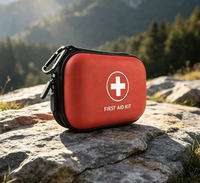Boîte de rangement de premiers secours vide en EVA imperméable, trousse médicale d'urgence portable pour la maison, le camping en plein air, la chasse, la voiture, la survie