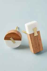 Manijas de resina y madera de lujo de la mejor calidad, artículos artesanales naturales, manijas de puerta de madera y piedra, accesorios de ferretería hechos en India. - Product Image 5