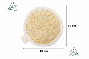 Advanced Natural Loofah Makeup Remover Pads Eco Friendly Facial Cleansing <b>Sponge</b> for Gentle Skin <b>Exfoliation</b> - Product Image 4