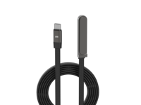 Câble de charge rapide Type C 240W avec support de téléphone pliable, cordon de chargeur Type C tressé en nylon pour iPhone Samsung Xiaomi