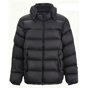 New Arrival <b>Men's</b> Padded <b>Jacket</b> for Autumn/Winter, With Detachable Hood, Thickened <b>Warm</b> Windproof <b>Jacket</b> - Product Image 1