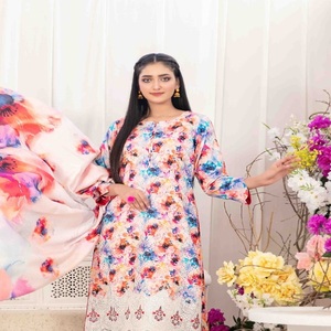 Costumes Panjabi pour femmes-Lehenga Choli Party Wear Viscose 3 pièces brodées confortables coutures personnalisées disponibles Tawakkal - Product Image 5