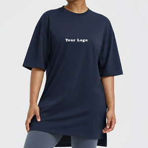 Nouveauté 2026 – T-shirts pour femmes 100 % coton, coupe classique, avec logo personnalisé sérigraphié et appliqués, écologiques - Product Image 1