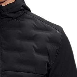 Men's Hybrid Quilted Technical Funnel Neck Jacket Lightweight Warm Padded Outdoor Casual <b>Coat</b> Windproof Winter Fashion Apparel - Product Image 5
