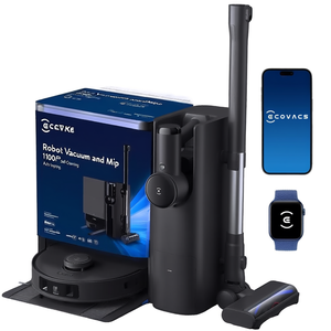 Robot Vacuum and <b>Mop</b> 11000Pa Self-Cleaning Auto Emptying - Product Image 2
