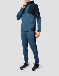 ชุดวอร์มกีฬาผู้ชายแบบมีซิป ชุดออกกำลังกายผู้ชาย ผ้าโพลีเอสเตอร์กันลม ชุดวอร์มไนลอน - Product Image 6