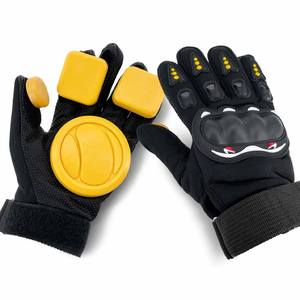Gants de skate pour longboard downhill avec protection respirante et glissière - Product Image 1