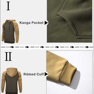 Wholesale Oversized Men Hoodies OEM Custom Logo Cotton <b>Sweatshirts</b> Heavyweight Streetwear Hoodies Direct Supplier - Product Image 3