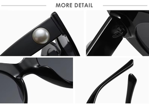 Wholesale Fashion Custom Designer <b>Sunglasses</b> logo Small Cat Eye Retro Diamond Women <b>Sunglasses</b> 2025 - Product Image 4
