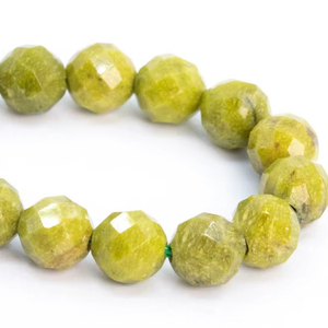 5MM Yellow Green <b>Turquoise</b> <b>Beads</b> Grade Genuine Natural Gemstone Faceted Round Loose <b>Beads</b> Bulk Lot Options - Product Image 4