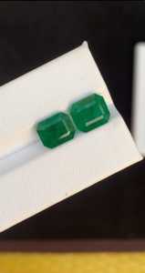 Émeraude naturelle taille facettes, pierre verte lâche de 20 carats, certifiée par un tiers, pour la fabrication de bijoux, fournisseur en gros Zubeda - Product Image 5