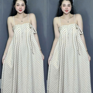 Vestido Largo Elegante para Mujer, Sólido, Económico, Estilo Simple y Natural, Combinación Perfecta de Elegancia y Comodidad, Casual y Formal, para Diversas Eventos, Maxi - Product Image 3