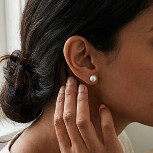 Pendientes de Perlas de Agua Dulce AAA de 9-10 mm, Plata de Ley 925, Estilo Bohemio, Chapados en Rodio, Joyería para Bodas, Fiestas, Regalo - Product Image 5