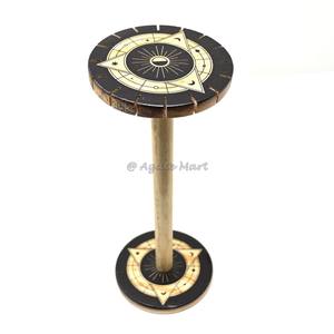 Artisanat de divination fait main Tre E of Life Support en bois Porte-pendule en bois Planche de divination - Product Image 5