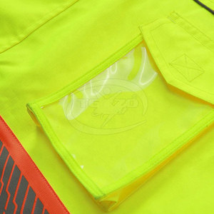 ออกแบบโลโก้ของคุณเอง เสื้อแจ็คเก็ตทำงานผู้ชาย ระบายอากาศได้ดี มาตรฐาน CE คุณภาพดีที่สุด สินค้ามาใหม่ ผลิตในปากีสถาน - Product Image 4