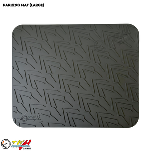 TWH Tapis de stationnement en caoutchouc pour motocyclette (grand) - Product Image 1