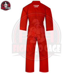 Vente directe d'usine, uniforme de taekwondo personnalisé avec logo pour enfants et adultes, dobok blanc de taekwondo, costume de karaté, équipement d'arts martiaux - Product Image 2