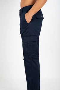 Pantalones Cargo Negros Ajustados Unisex, Ropa Urbana de Moda, Largura al Tobillo, Cómodos para Toda Temporada - Product Image 2