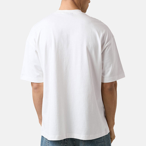 <b>White</b> T-<b>shirts</b> High Quality Bulk Wholesale Heavyweight <b>Plain</b> T-<b>shirt</b> 300 Gsm Cotton Oversized t <b>Shirt</b> for Men - Product Image 4