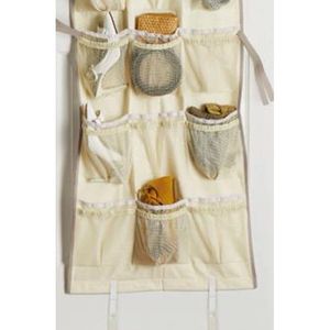 Organizzatore da Appendere Sopra la Porta con 42 Tasche, Contenitore Pieghevole in Tela per Soggiorno - Product Image 6