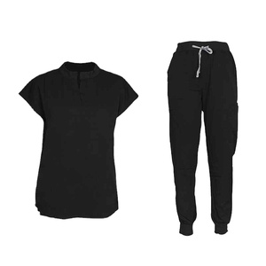 Ropa Sanitaria Transpirable e Higiénica de Estilo Scrub, Prendas Clínicas Protectoras de Tela Resistente, Uniforme Hospitalario - Product Image 3