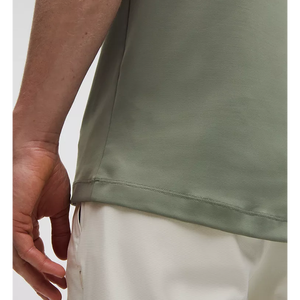 ผ้าแคนวาสผสมสแปนเด็กซ์/คอตตอน พิมพ์ลายกอธิคสำหรับเสื้อเชิ้ต ปักโลโก้ด้านหน้าตามสั่ง ดีไซน์กระเป๋าเสื้อ กันยับ สำหรับผู้ชาย ขายส่ง - Product Image 5