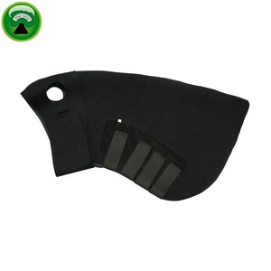 Caballo de neopreno impermeable, negro, cuello completo, sudor - Product Image 1