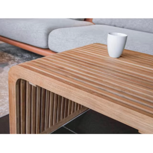 โต๊ะกาแฟไม้สักทันสมัยสำหรับโครงการโรงแรม วิลล่า และรีสอร์ท - Product Image 5