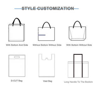 Nouveaux sacs de courses en coton biologique tissé personnalisables avec logo, résistants à l'humidité et légers, pour ceintures et cravates - Product Image 5
