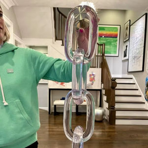 Cadena de resina multicolor para colgar en la pared, divisor de interiores, cadena de resina acrílica, pantalla decorativa para hoteles, restaurantes y espacios comerciales. - Product Image 1