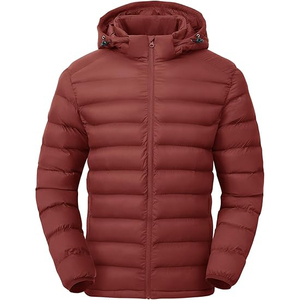 Womens Quilted Puffer <b>Jacket</b> With Sparkly Rhinestone Details And Cozy Attached Hooded Coat - Product Image 1