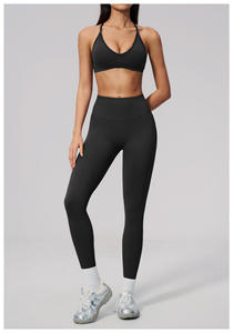 Leggings de Yoga con Logo Personalizado, Cintura Alta, para Entrenamiento, Gimnasio, sin Costuras, para Mujer - Product Image 6