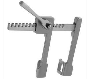 Separador de Costillas Finochietto, Retractor para Cirugía Torácica, Instrumento Quirúrgico Manual de Acero Inoxidable Totalmente Personalizado, Tamaño Pequeño, Alemán - Product Image 3