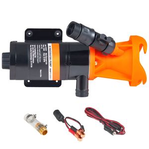Pompe à eaux usées portable 12V pour camping-car, pompe à eaux usées à déconnexion rapide, valve de connexion rapide détachable pour caravanes, modèle D0100HAMP8W - Product Image 1