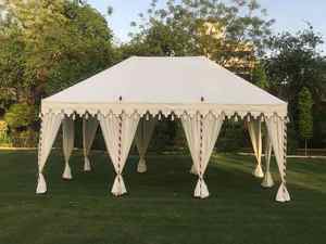 Lona de Repuesto para Yurta Raj Tent 20x13, Versátil, Doble Capa, Un Dormitorio, para Jardín, Camping y Eventos, Uso en las Cuatro Estaciones - Product Image 4