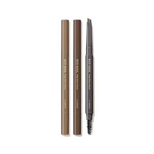 Set especial de recambio de lápiz de cejas The Saem Eco Soul Edge con cepillo - Product Image 1