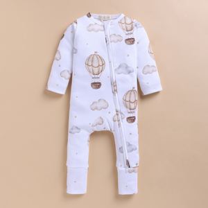 ชุดซิปผ้าไผ่ออร์แกนิกคุณภาพพรีเมียมผสมอีลาสเทน - บอลลูนป๊อป - Product Image 1