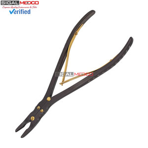 Instrumento Quirúrgico Leksell Stille Rongeur, Reutilizable, de Acero Inoxidable con Recubrimiento Negro, Cortador de Huesos Ortopédico - Product Image 3