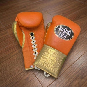Wholesale Price High Quality Cowhide Leather Eco-Friendly <b>Boxing</b> <b>Sparring</b> <b>Set</b> Training Gloves Lace-Up Closure Headgear Groin - Product Image 6