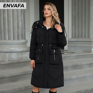 Chaqueta cortavientos, chaqueta acolchada, parkas para mujer, abrigos para mujer, parkas de mujer, chaquetas personalizadas, venta al por mayor - Product Image 4