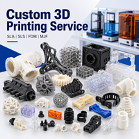 Servicio de Impresión 3D Personalizado de Alta Precisión con SLA, SLS, MJF, Prototipado Rápido para Dispositivos Automotrices y Médicos