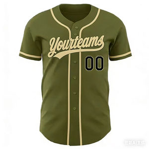 Camiseta de Béisbol Personalizada con Bordado Vintage, Ropa de Béisbol, Camisetas de Béisbol en Blanco para Hombre - Product Image 6