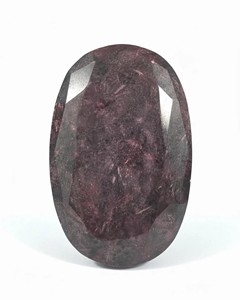 พลอยทับทิมทรงรีเจียระไนแบบมรกต 5000 กะรัต แบบคาโบชอง  หินธรรมชาติแบบหลวม ขายส่งจำนวนมากสำหรับทำเครื่องประดับ - Product Image 1