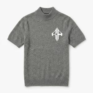 Suéter de Punto para Hombre con Logotipo Blanco, Manga Corta, Cuello Redondo, Acrílico/Algodón, Corte Regular, Sin Cierre, por RIVIAN ATLANTIC - Product Image 2