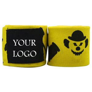 FUJEX SPORTS 180 Inch Bulk Mexican Style PVC Boxing <b>Wraps</b> Sports Handwraps with <b>Stretch</b> & Hand Grips for Kickboxing - Product Image 2