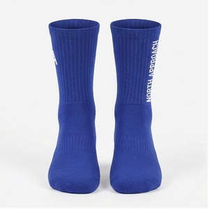 North Approach Crew <b>Socks</b> Blue Breathable <b>Running</b> <b>Socks</b> for Adults Summer Season - Product Image 1