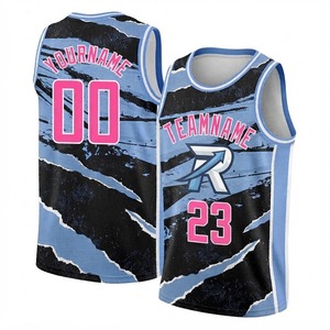 Maillot de basketball unisexe personnalisé sans manches, impression numérique, nom de l'équipe, numéro 23, respirant, 100 % polyester, bretelles réglables, col rond - Product Image 1
