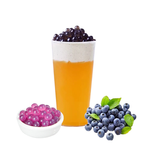 Wholesale Premium <b>Apple</b> Popping Boba Pearls Low-Fat Concentrate Fruit Juice Syrup for Bubble <b>Tea</b> Topping Boba Drinks Supplies - Product Image 2